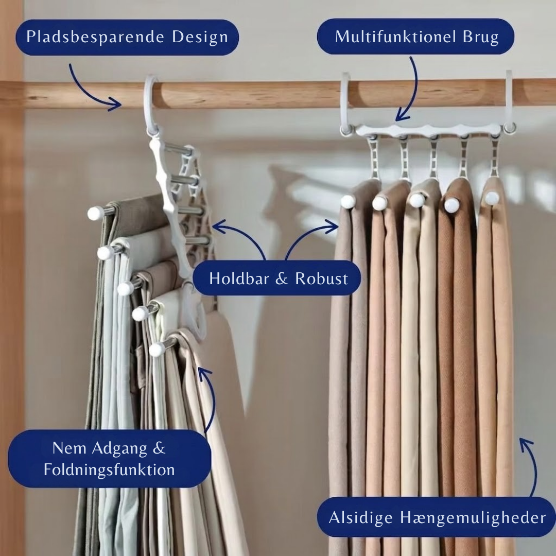 FlexHanger™  Multifunktionel Tøjholder