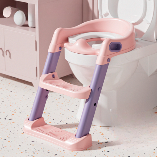 SoftStep ToiletSeat: Børnesikkert Og Trygt Potty Trænings Foldbart Toilette Sæde