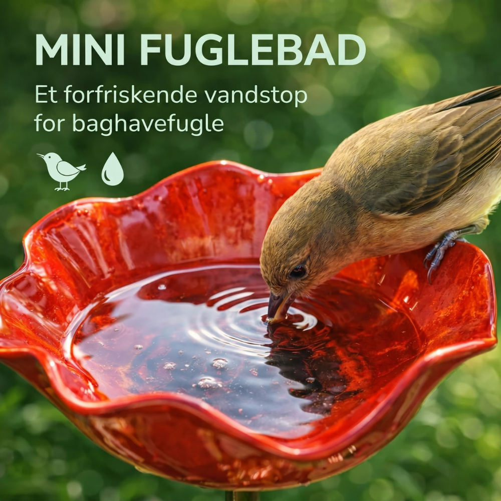 Birdie Bloom™ – Blomsterformet fuglebad