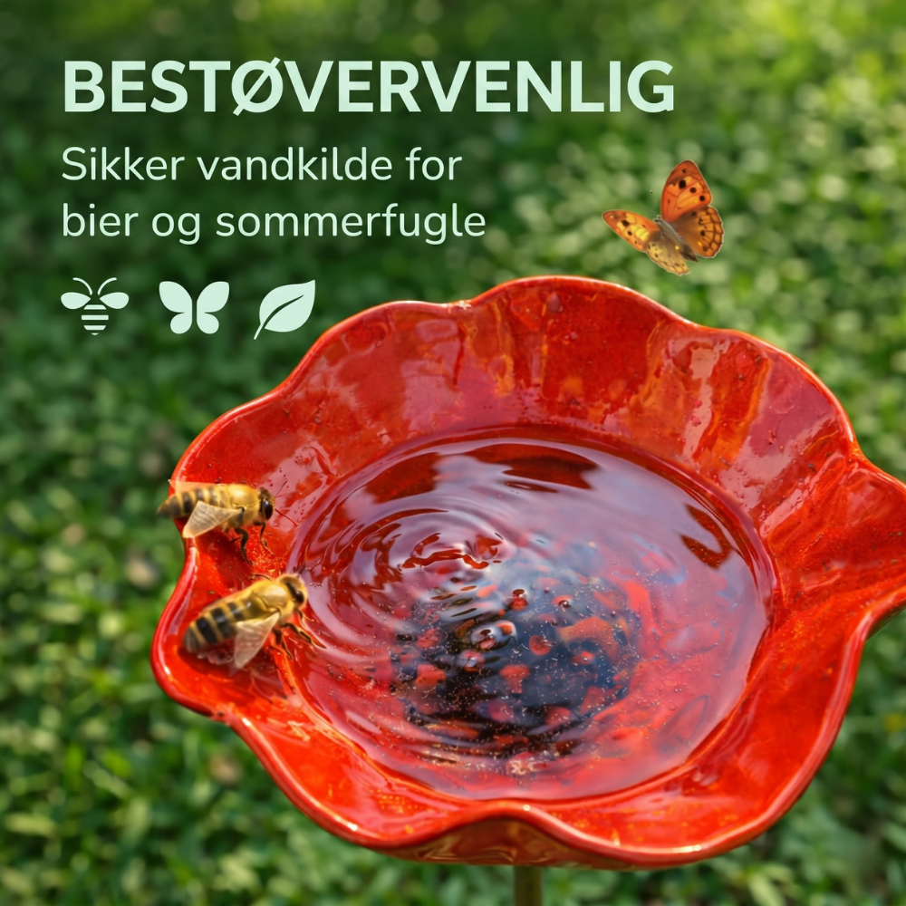 Birdie Bloom™ – Blomsterformet fuglebad