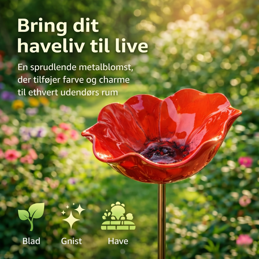 Birdie Bloom™ – Blomsterformet fuglebad
