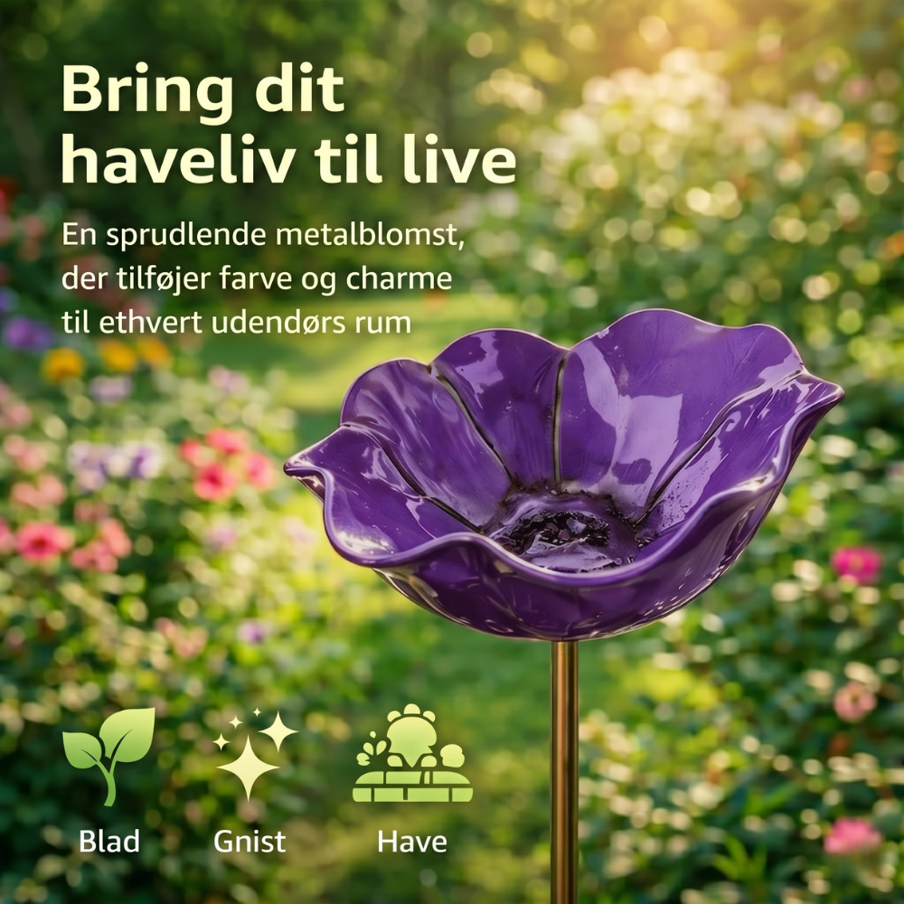 Birdie Bloom™ – Blomsterformet fuglebad