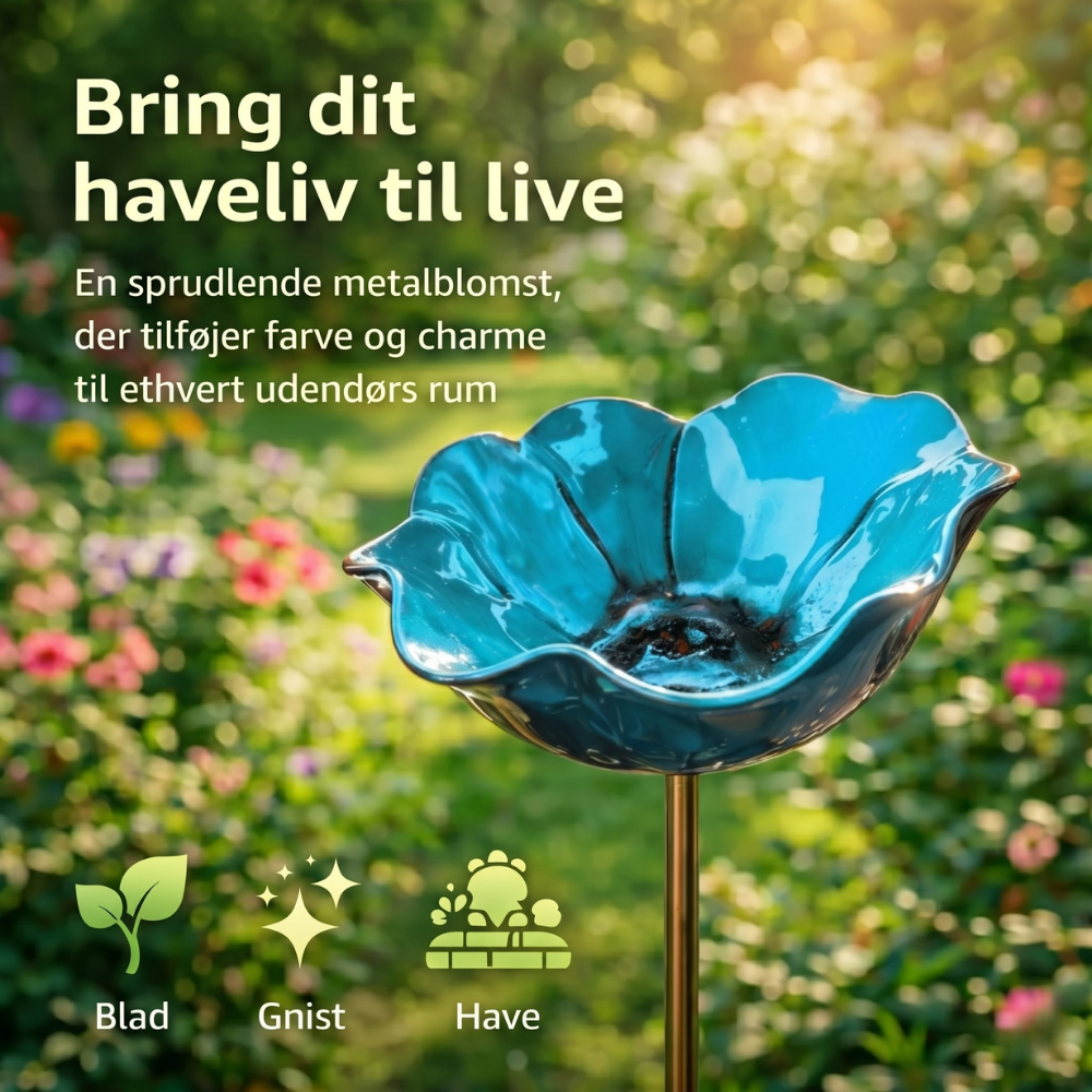 Birdie Bloom™ – Blomsterformet fuglebad