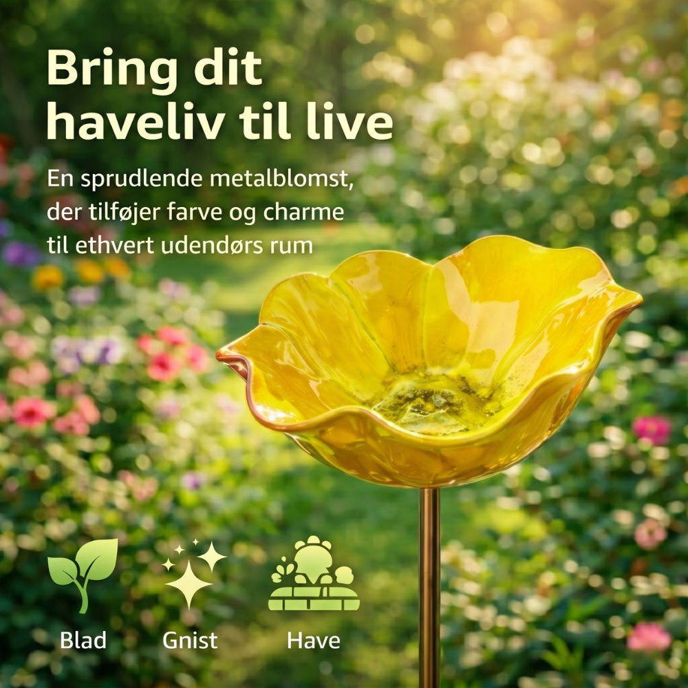 Birdie Bloom™ – Blomsterformet fuglebad