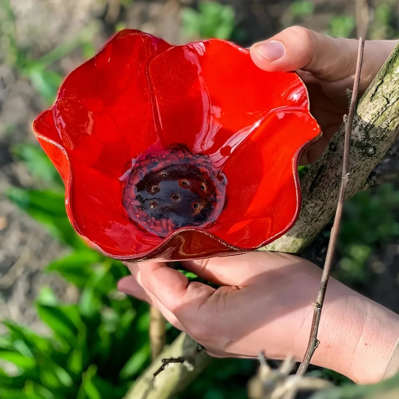 Birdie Bloom™ – Blomsterformet fuglebad