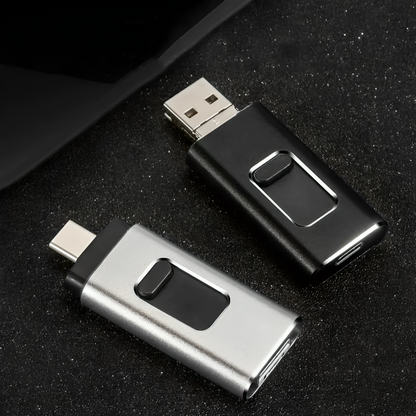2 TB OmniDrive | Gem 500.000 fotos eller mere end 400 timers video