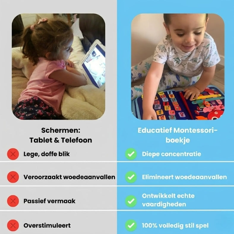 Tevoro - Sensorisch boek voor kinderen