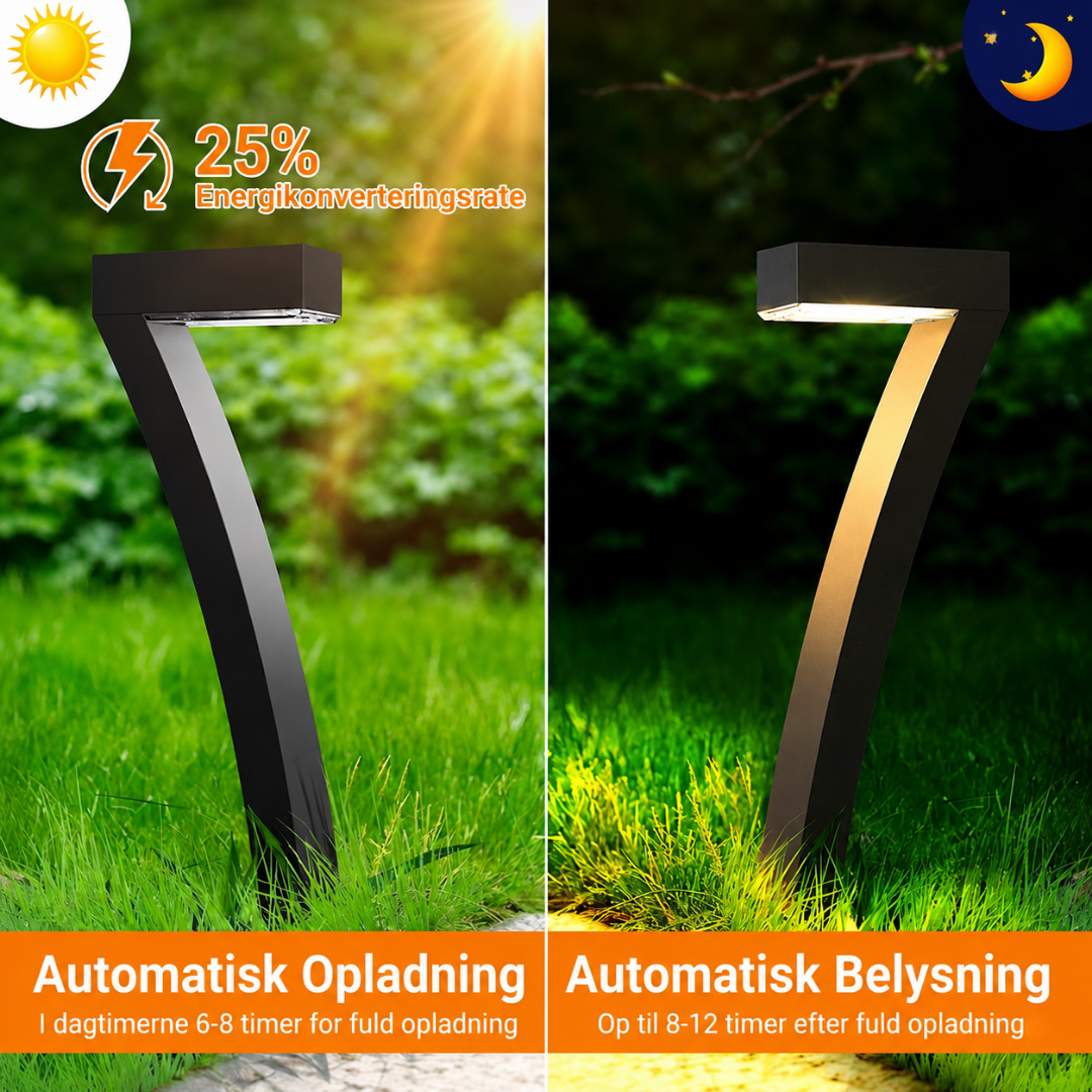 PathLight™ Solardrevet havelys i moderne design