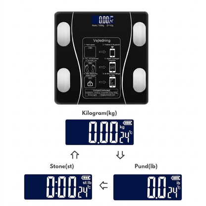 SmartFit Scale™ Bluetooth vægt med kropsanalyse