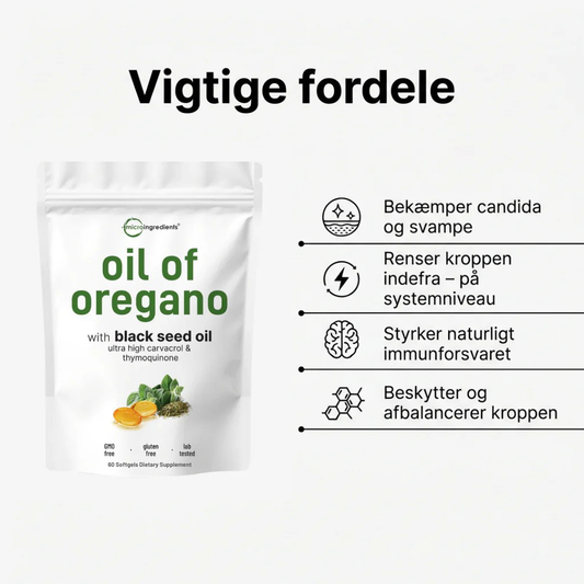 ImmunoShield – Oreganoolie med sortkommenolie