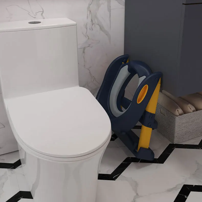 SoftStep ToiletSeat: Børnesikkert Og Trygt Potty Trænings Foldbart Toilette Sæde