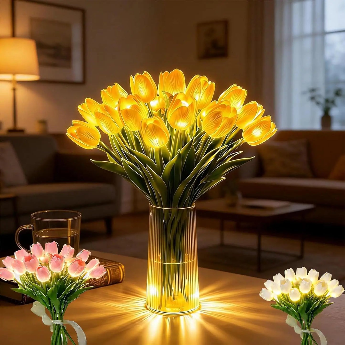 🌷 TulipGlow™ Stemningsfuld LED-blomsterlampe