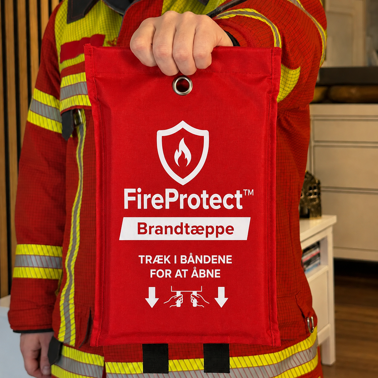 FireProtect™ Beskyt din familie mod brand - hurtigere end en ildslukker