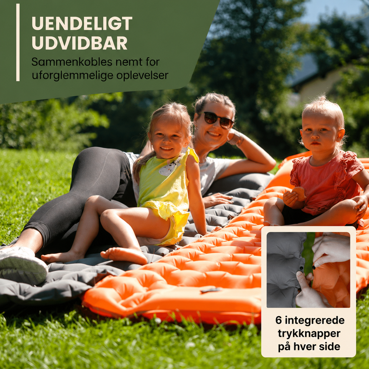 Ultralet og kompakt sovemåtte – perfekt til rejser