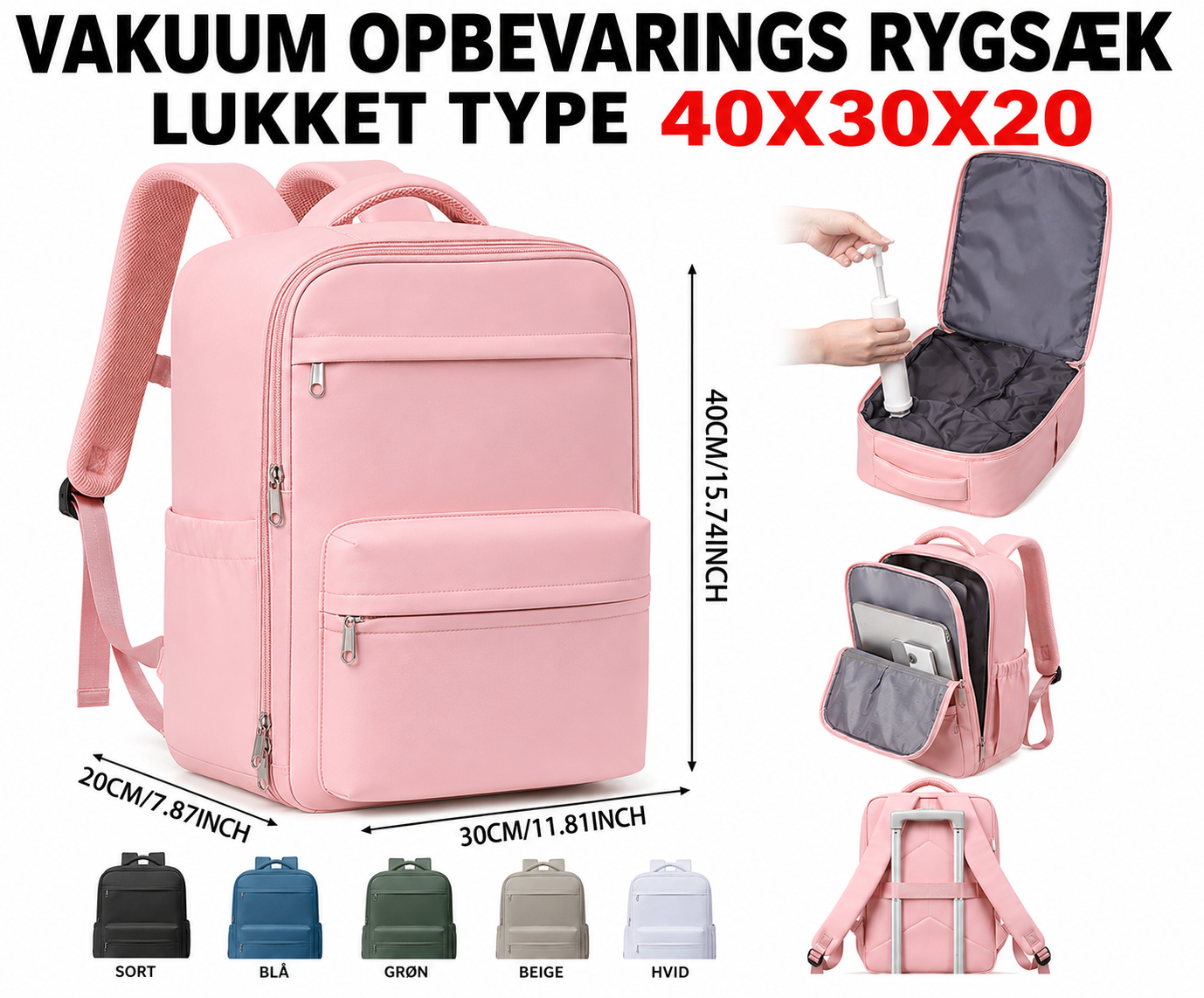 GoPack ™ | Optimeret plads i bagagerummet
