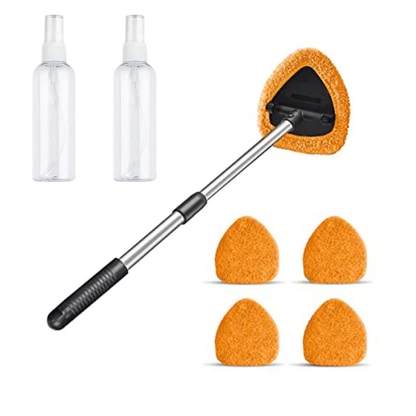 Car Window Cleaning Kit – Extendable and 180° Rotatable
