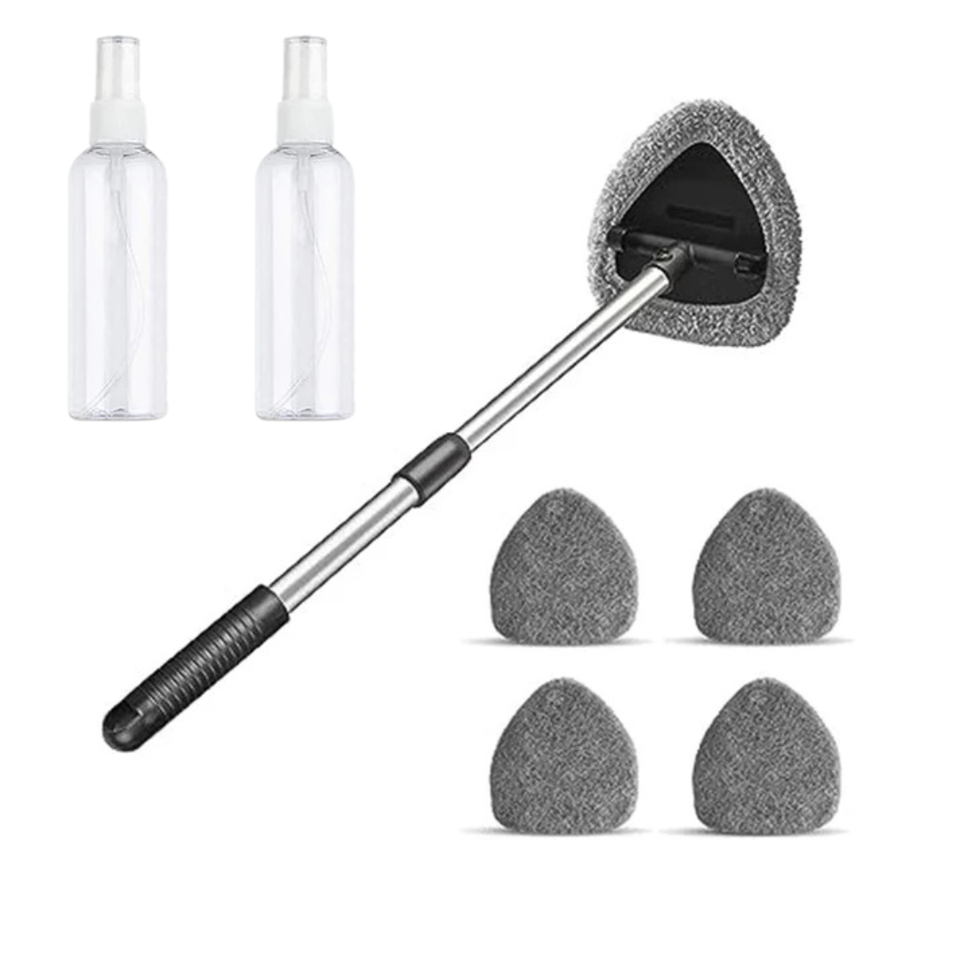 Car Window Cleaning Kit – Extendable and 180° Rotatable