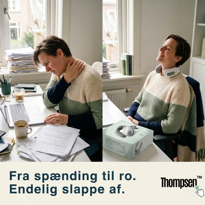 NeckEase™ | Dyb afslapning med varme til nakke og skuldre