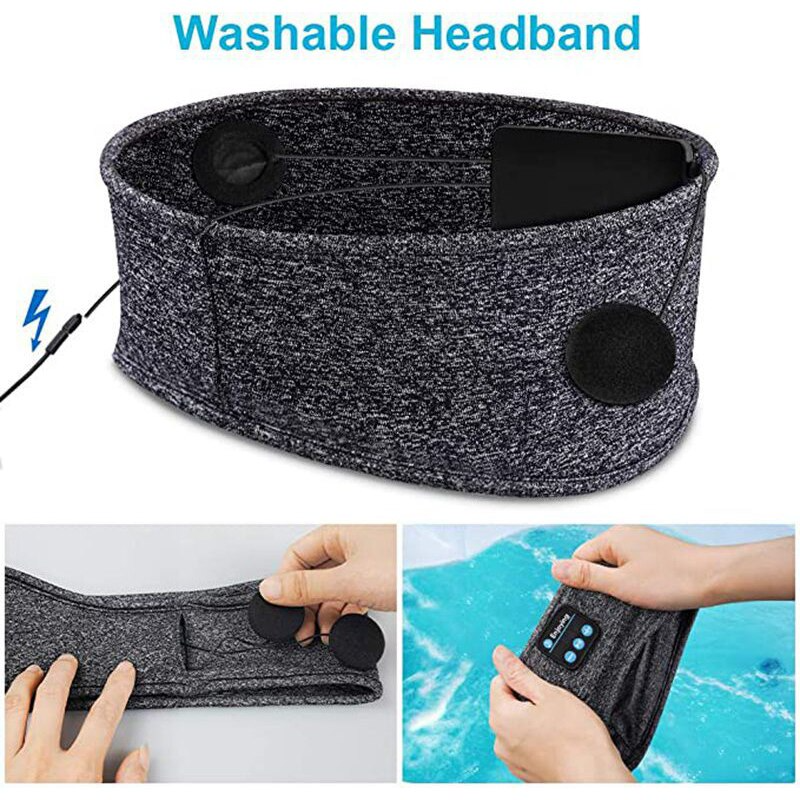 SnoozeBand™ | Bluetooth-søvnmaske til den ultimative hvile