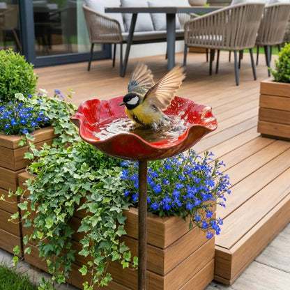 Birdie Bloom™ – Blomsterformet fuglebad