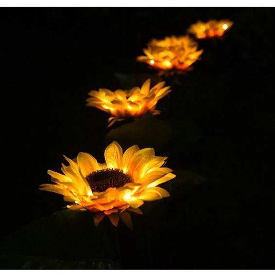 💐50 % RABAT! Solcellelamper i form af solsikker – vandtætte & havedekoration 🌻💛【Begrænset tilbud】
