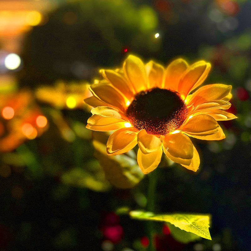 💐50 % RABAT! Solcellelamper i form af solsikker – vandtætte & havedekoration 🌻💛【Begrænset tilbud】
