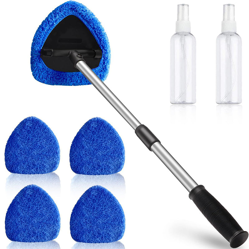 Car Window Cleaning Kit – Extendable and 180° Rotatable