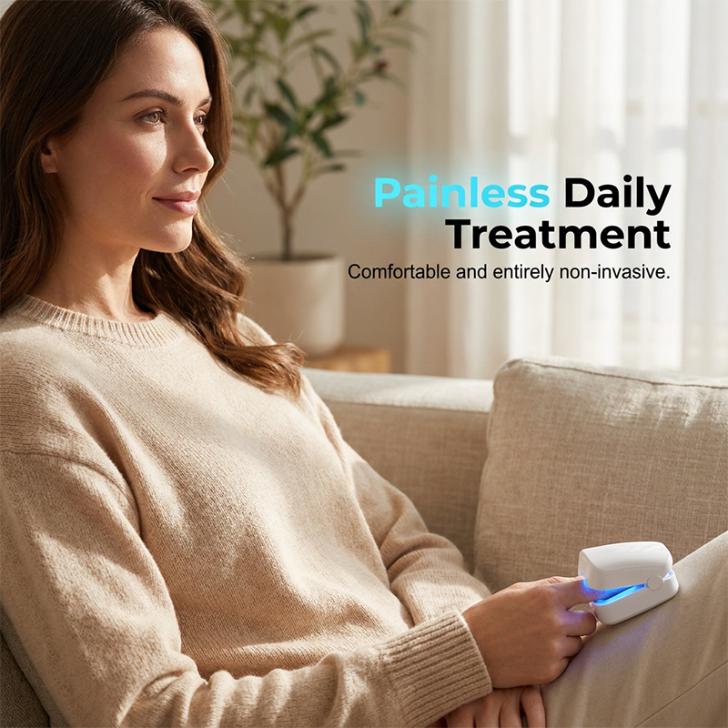 NailGlow™ | Hold op med at vente på, at neglelakken tørrer